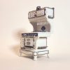 Vintage White Stove 1:12 scale miniature