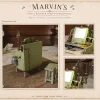 Painters Workbench – Hand-painted workbench for painters for 1:12 scale dollhouses by Dove & Pear. Storybook-inspired miniature appliances, fixtures, furniture and décor from Chuckleberry Town. Original Dove & Pear design.