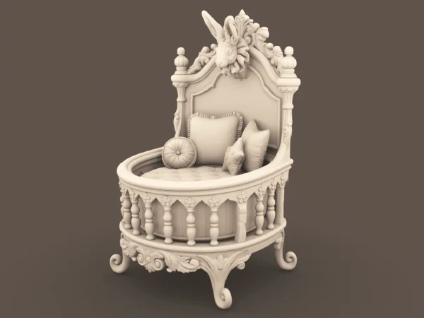 Archives 9 - Rabbit Crib Dollhouse STL - home bedroom furniture and decor. 3D printing STL file - Storybook-inspired dollhouse miniatures, appliances furniture, décor and building supplies. Original designs by Dove & Pear.