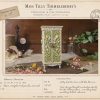 Bloomin Armoire – Hand-painted armoire cabinet for 1:12 scale dollhouses by Dove & Pear. Storybook-inspired miniature appliances, fixtures, furniture and décor from Chuckleberry Town. Original Dove & Pear design.