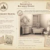 Archives 17 - Victorian Bathroom Set - Dollhouse STL - Archives 17 - Victorian Bathroom Set - Dollhouse STL - home kitchen furniture and decor. 3D printing STL file - Storybook-inspired dollhouse miniatures, appliances furniture, décor and building supplies. Original designs by Dove & Pear.