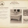 Archives 28 - Victorian Clawfoot Bathtub bathroom set - Dollhouse STL - bathroom set including bathtub, sink, toilet. 3D printing STL file - Storybook-inspired dollhouse miniatures, appliances furniture, décor and building supplies. Original designs by Dove & Pear.