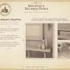 Archives 23 - Executive Home Office - Dollhouse STL - home office, desk, furniture and decor. 3D printing STL file - Storybook-inspired dollhouse miniatures, appliances furniture, décor and building supplies. Original designs by Dove & Pear.