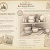 Archives 25 - Cast Iron Enamel Cookware Set - Dollhouse STL - home office, desk, furniture and decor. 3D printing STL file - Storybook-inspired dollhouse miniatures, appliances furniture, décor and building supplies. Original designs by Dove & Pear.