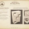 Archives 33 - Apothecary Cabinet Dollhouse STL - cabinet with 15 drawers 3D printing STL file - Storybook-inspired dollhouse miniatures, appliances furniture, décor and building supplies. Original designs by Dove & Pear.