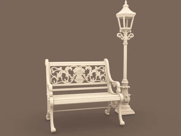 Archives 46 - Park Bench Lamp Post Preview Archives 46 - Park Bench with Lamp Post - 3D printing STL file - Storybook-inspired dollhouse miniatures, appliances furniture, décor and building supplies. Original designs by Dove & Pear.