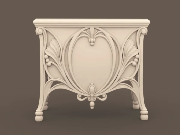 archives57 Art Deco Table Preview Archives 57 - Art Deco Table art nouveau style console table - 3D printing STL file - Storybook-inspired dollhouse miniatures, appliances furniture, décor and building supplies. Original designs by Dove & Pear.